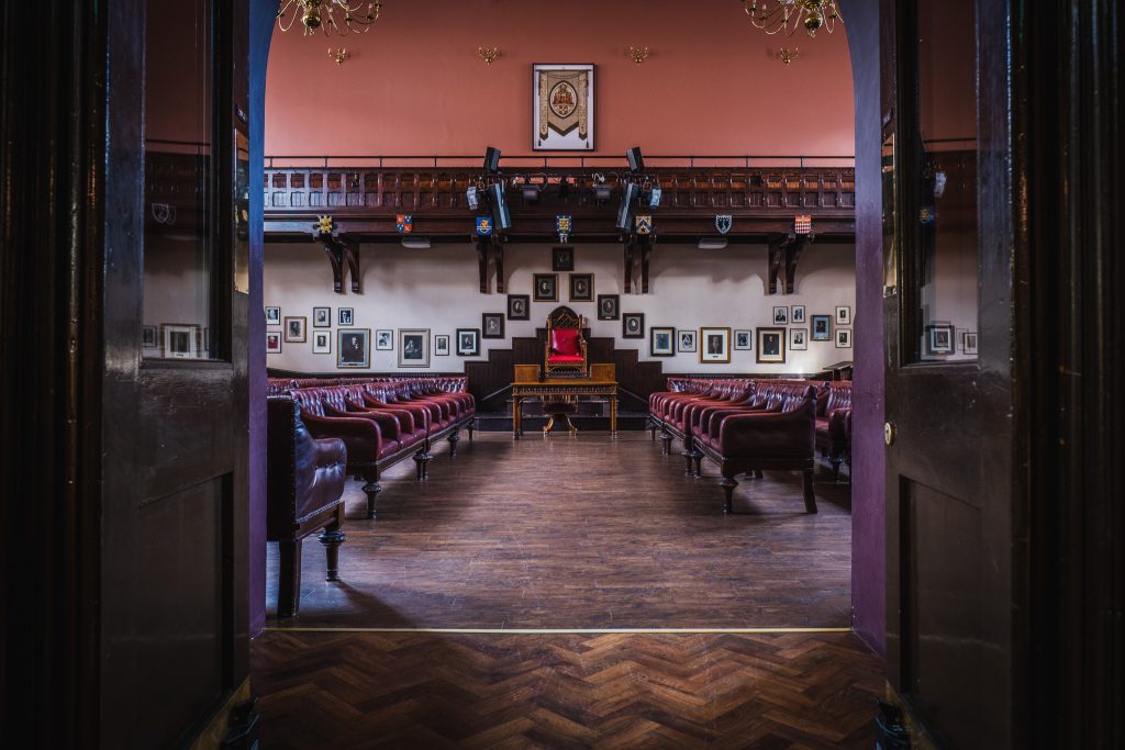 Cambridge Union Society Debating Chamber